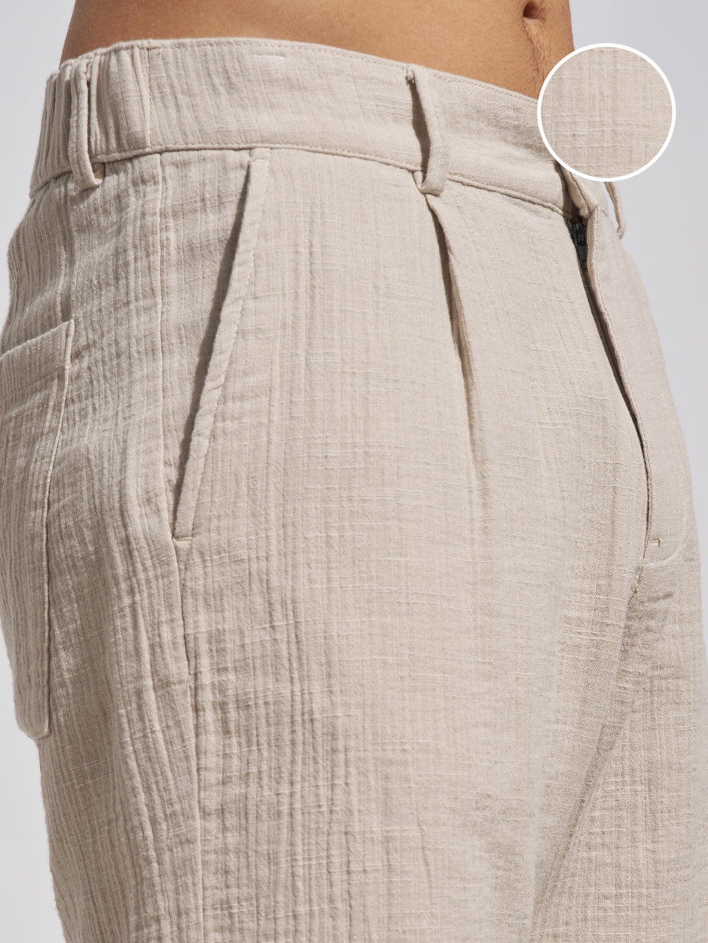 Highlander Men Beige Relaxed Fit Regular Shorts