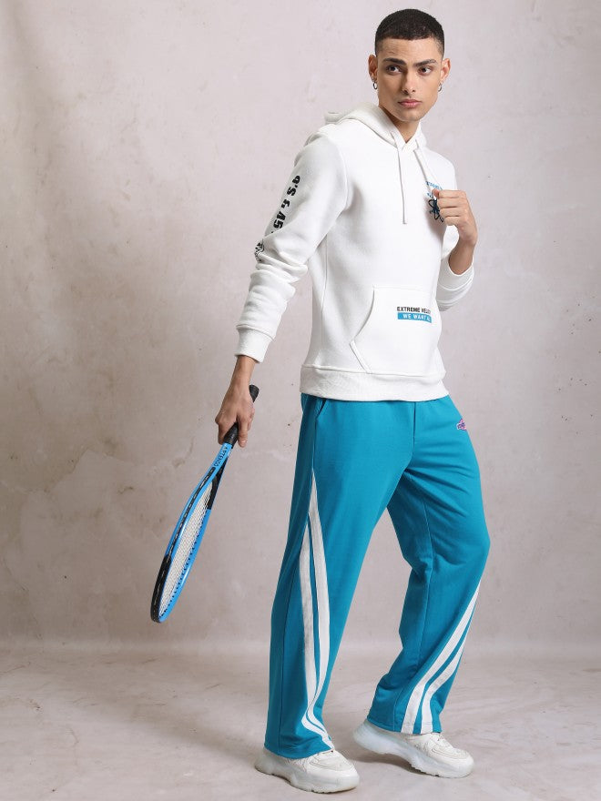 Highlander Men Blue Relaxed Fit Track Pant - Blue - Image 2