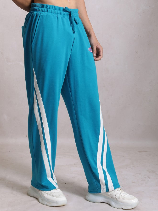 Highlander Men Blue Relaxed Fit Track Pant - Blue - Image 6