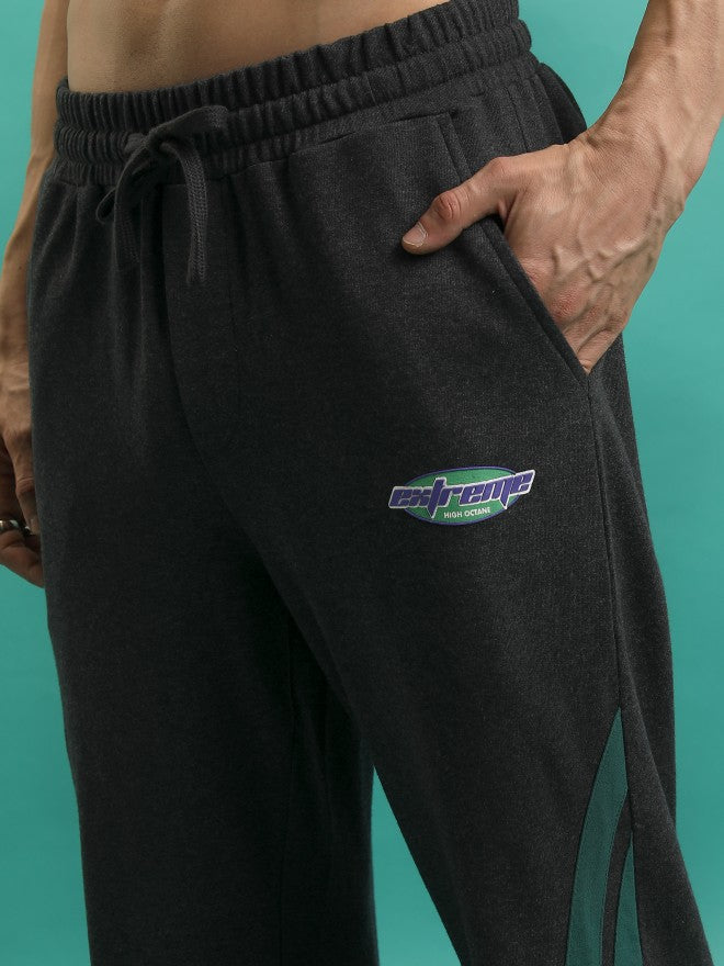 Men Relaxed Fit Track Pants - Black - Image 5