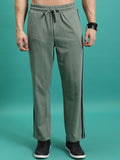 Highlander Men Green Straight Fit Regular Track Pant - Green - Image 1