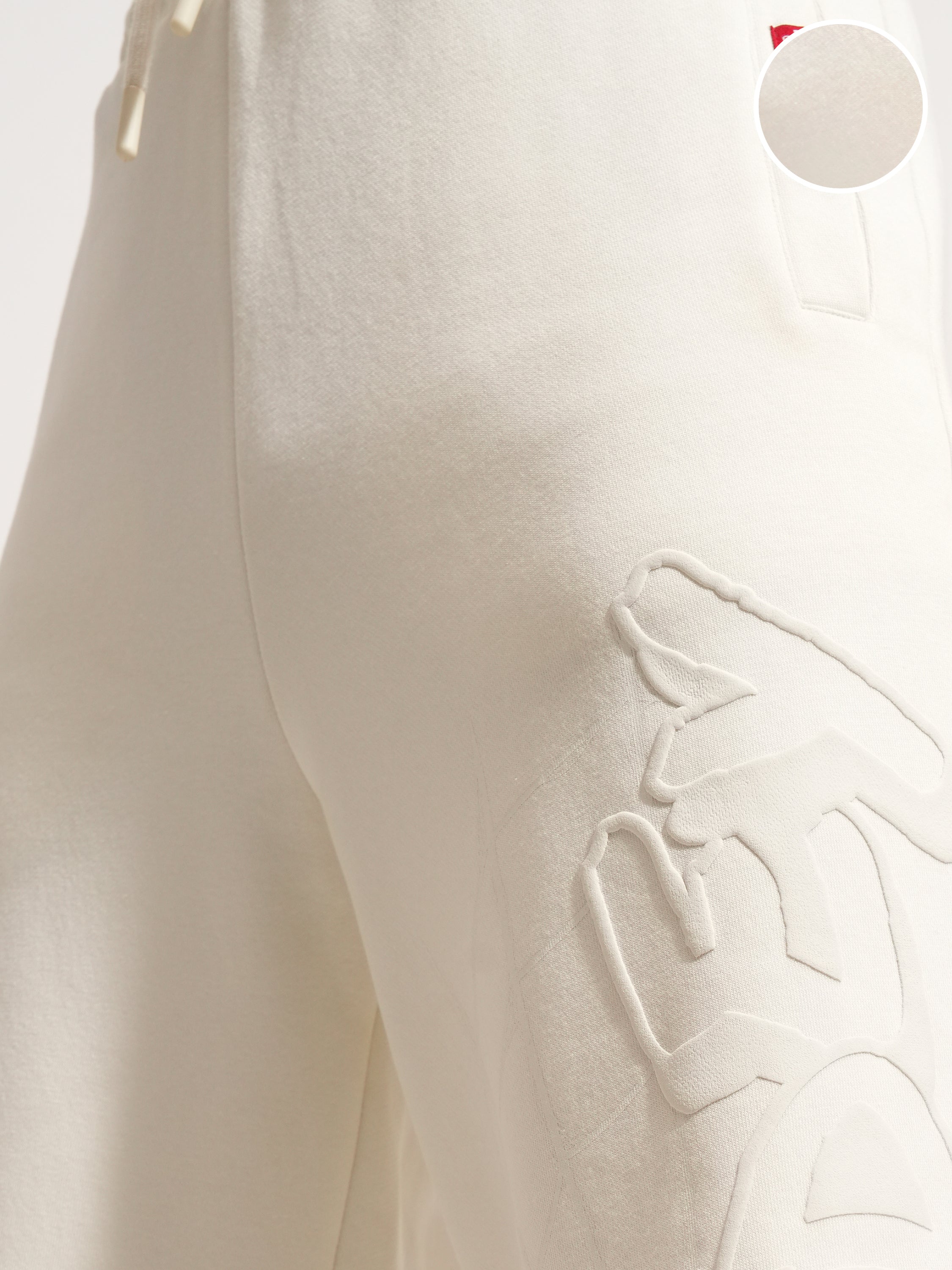 Marvel By Highlander Men Spiderman White Baggy Solid Joggers - White - Image 5