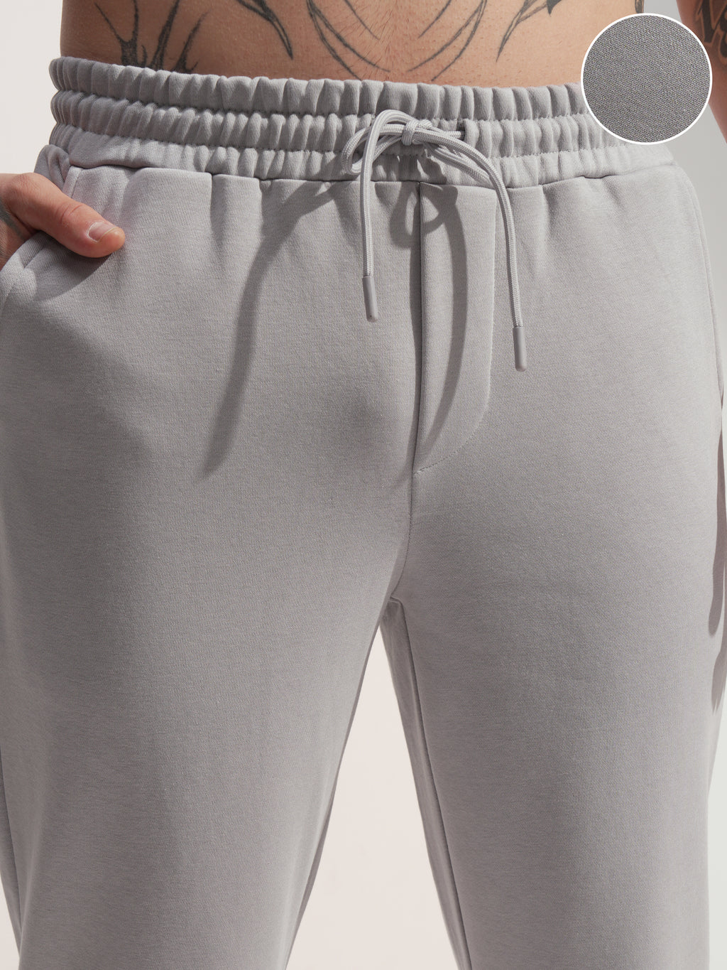 Marvel By Highlander Men Grey Hulk Baggy Solid Casual Trouser - Grey - Image 5