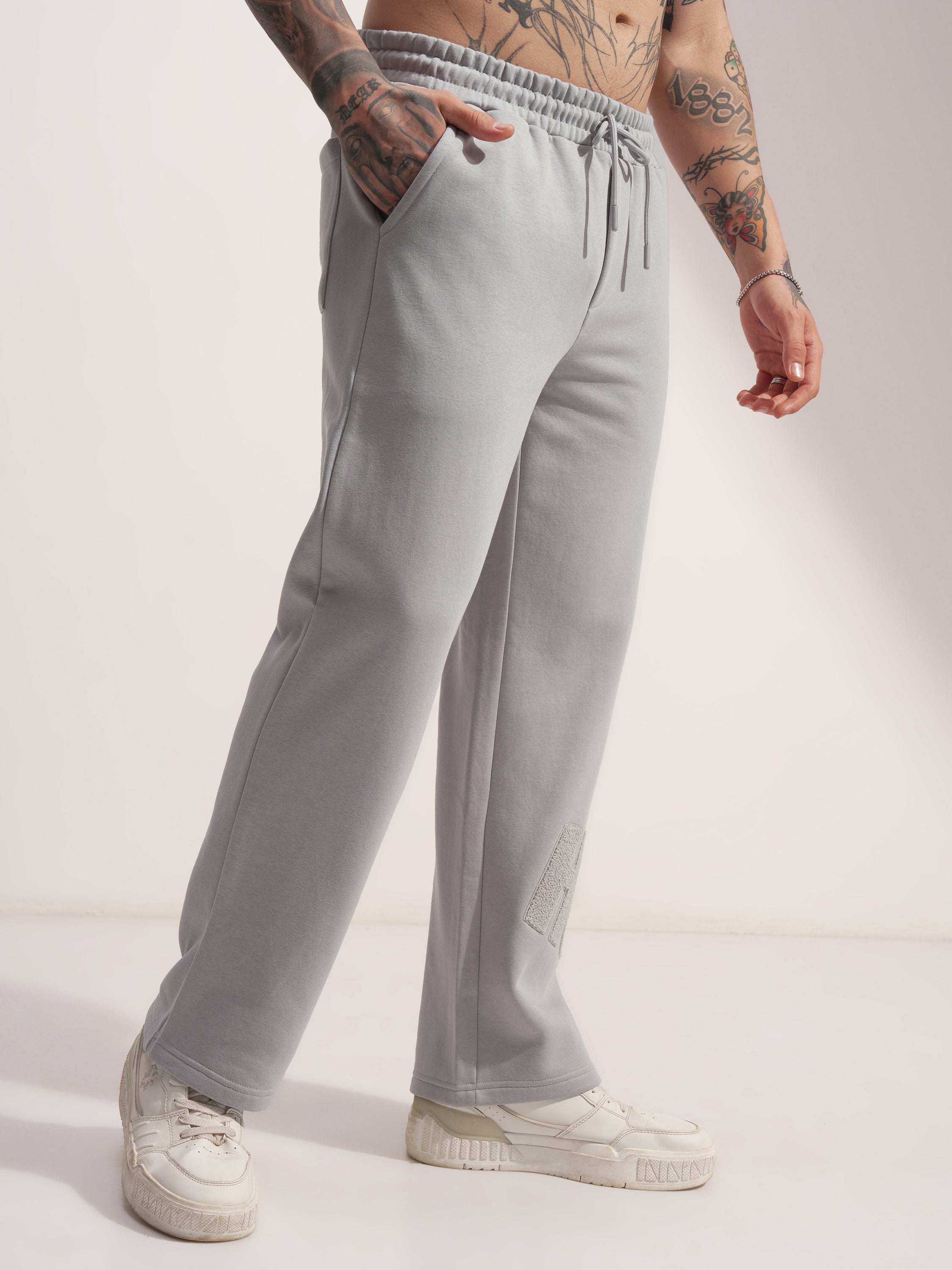 Marvel By Highlander Men Grey Hulk Baggy Solid Casual Trouser - Grey - Image 6