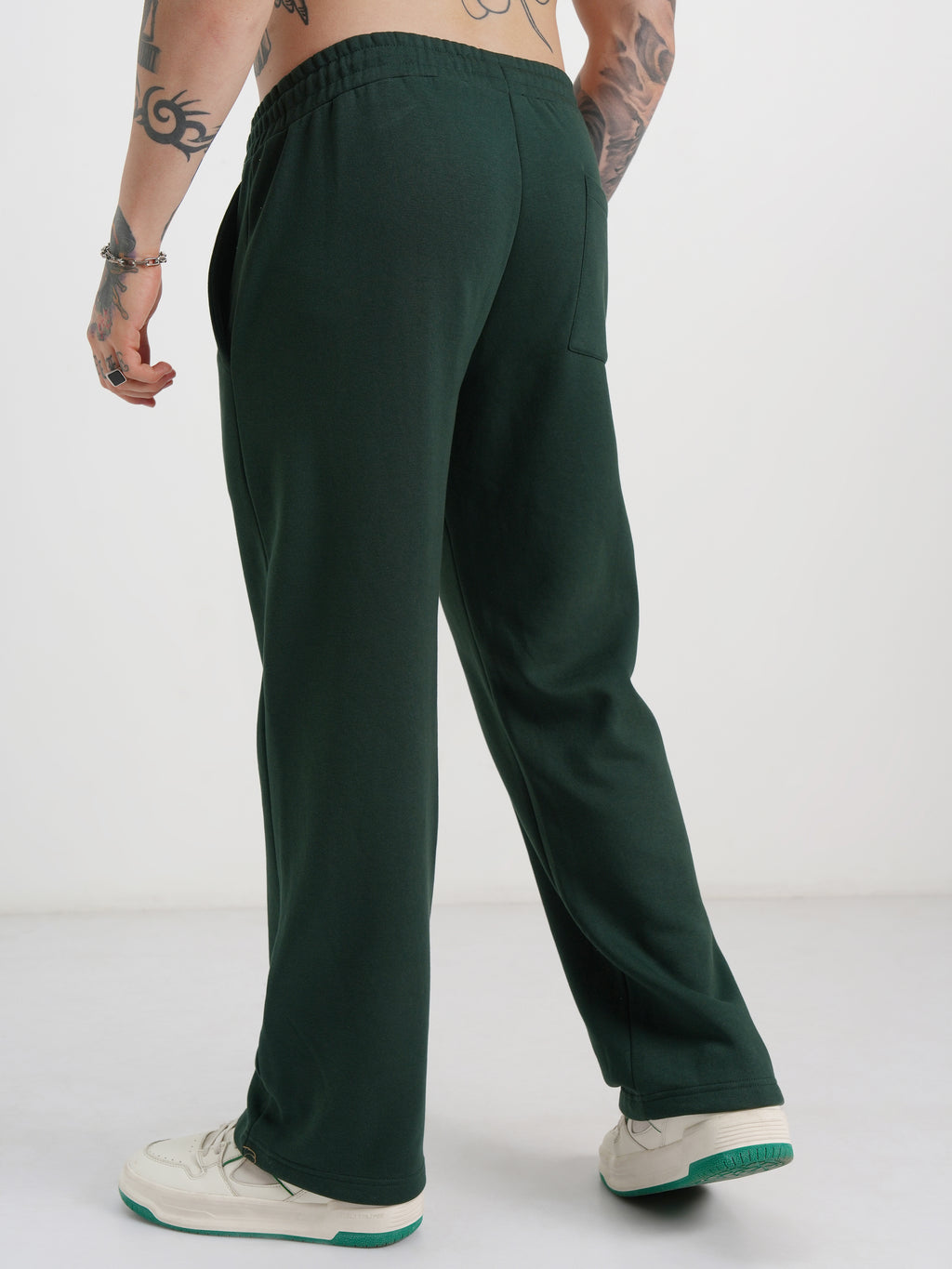 Marvel By Highlander Men Olive Spider-Man Baggy Printed Track Pants - Olive - Image 3