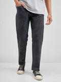 Marvel By Highlander Men Grey Black Panther Straight Fit Jeans - Grey - Image 1