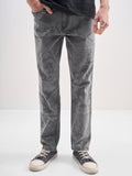 Marvel By Highlander Men Grey Black Panther Straight Fit Jeans - Grey - Image 1