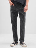 Marvel By Highlander Men Black Black Panther Straight Fit Jeans - Black - Image 1