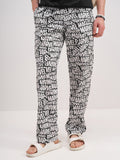 Marvel By Highlander Men White Marvel Printed Lounge Pant - White - Image 1