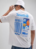 Marvel By Highlander Men White The Fantastic Four Printed Round Neck T-Shirt - White - Image 1