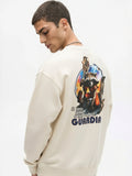 Marvel By Highlander Men Beige Guardians Of The Galaxy Round Neck Pullover Sweatshirt - Beige - Image 1