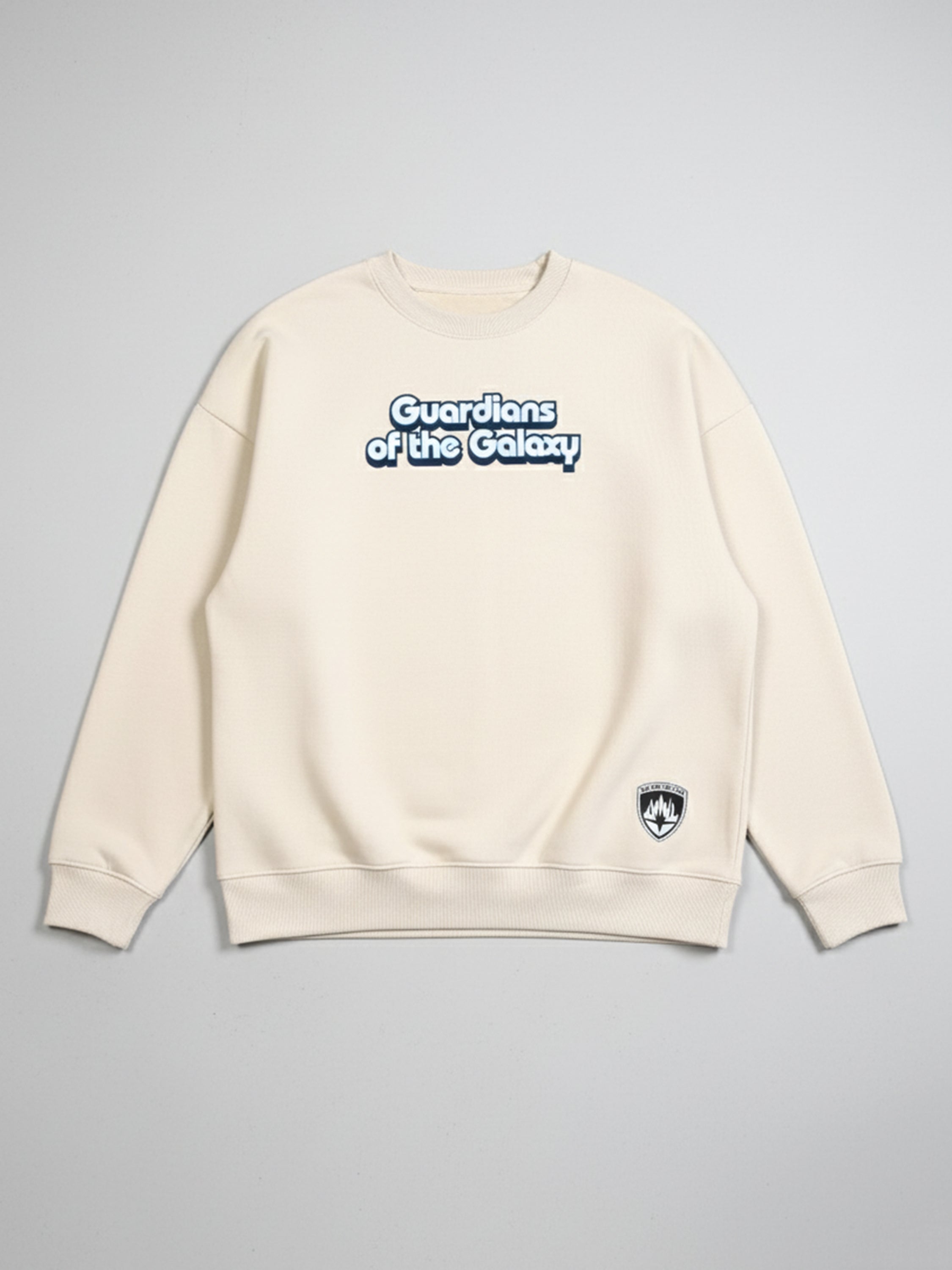 Marvel By Highlander Men Beige Guardians Of The Galaxy Round Neck Pullover Sweatshirt - Beige - Image 4