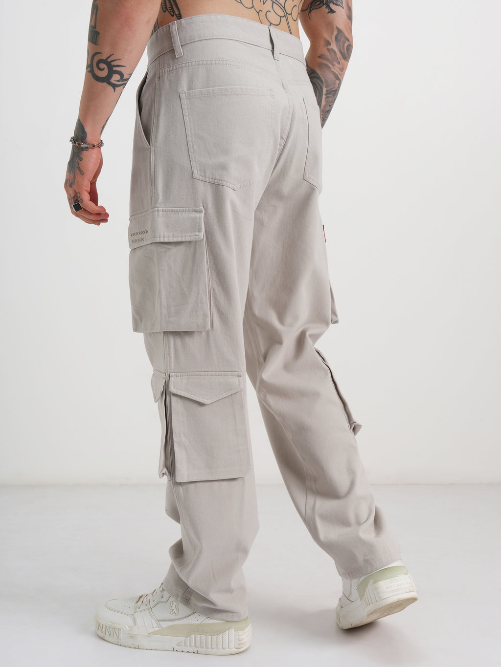 Marvel By Highlander Men Grey Iron Man Loose Fit Printed Regular Trouser - Grey - Image 3