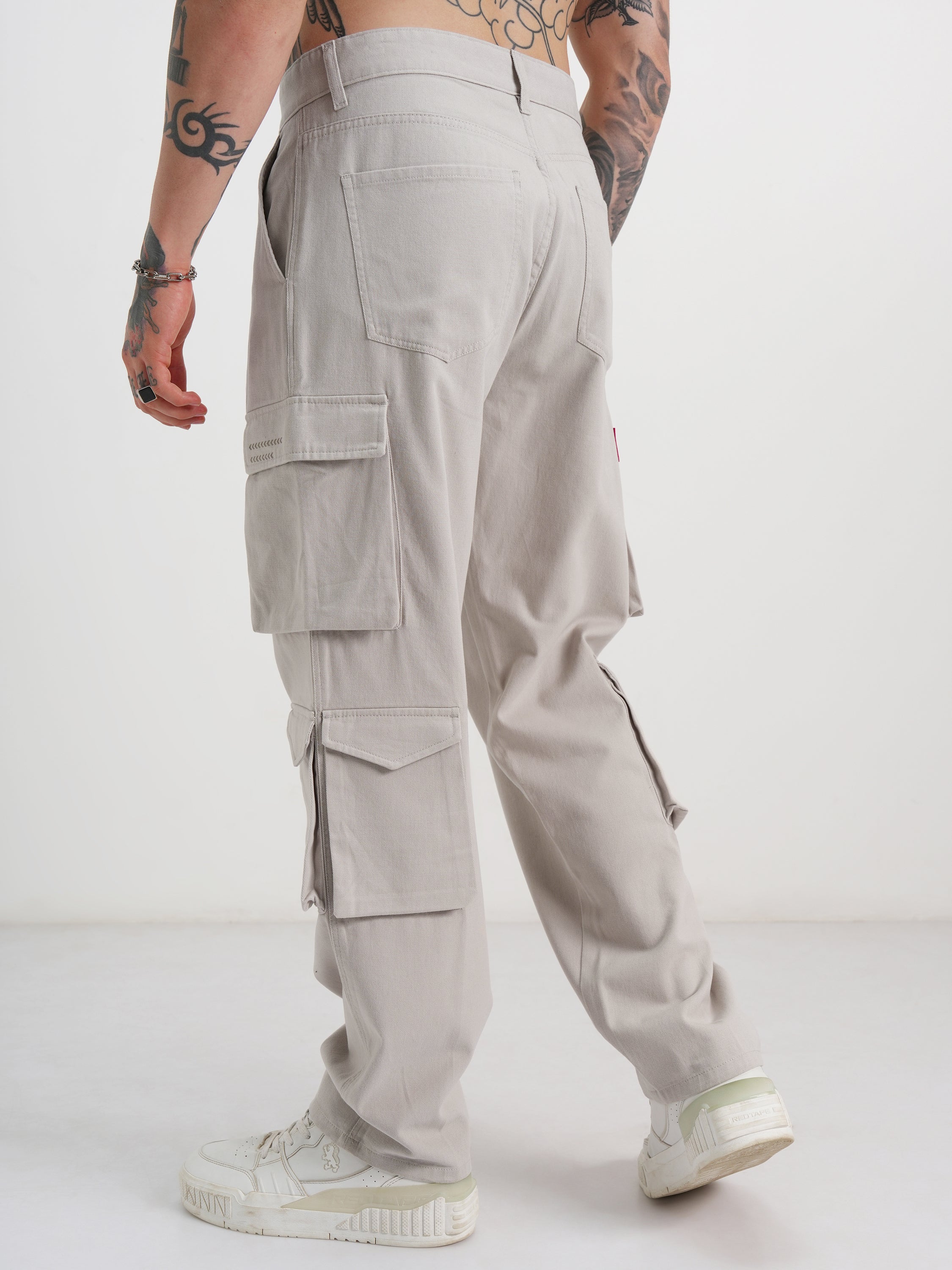 Marvel By Highlander Men Grey Iron Man Loose Fit Printed Regular Trouser - Grey - Image 3