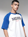 Marvel By Highlander Men Off White Spider-Man Printed Round Neck Oversized Fit T-Shirt - Off White - Image 1