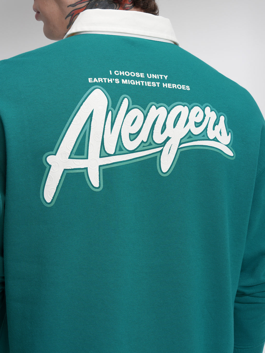 Marvel By Highlander Men Green Avengers Printed T-Shirt - Green - Image 7