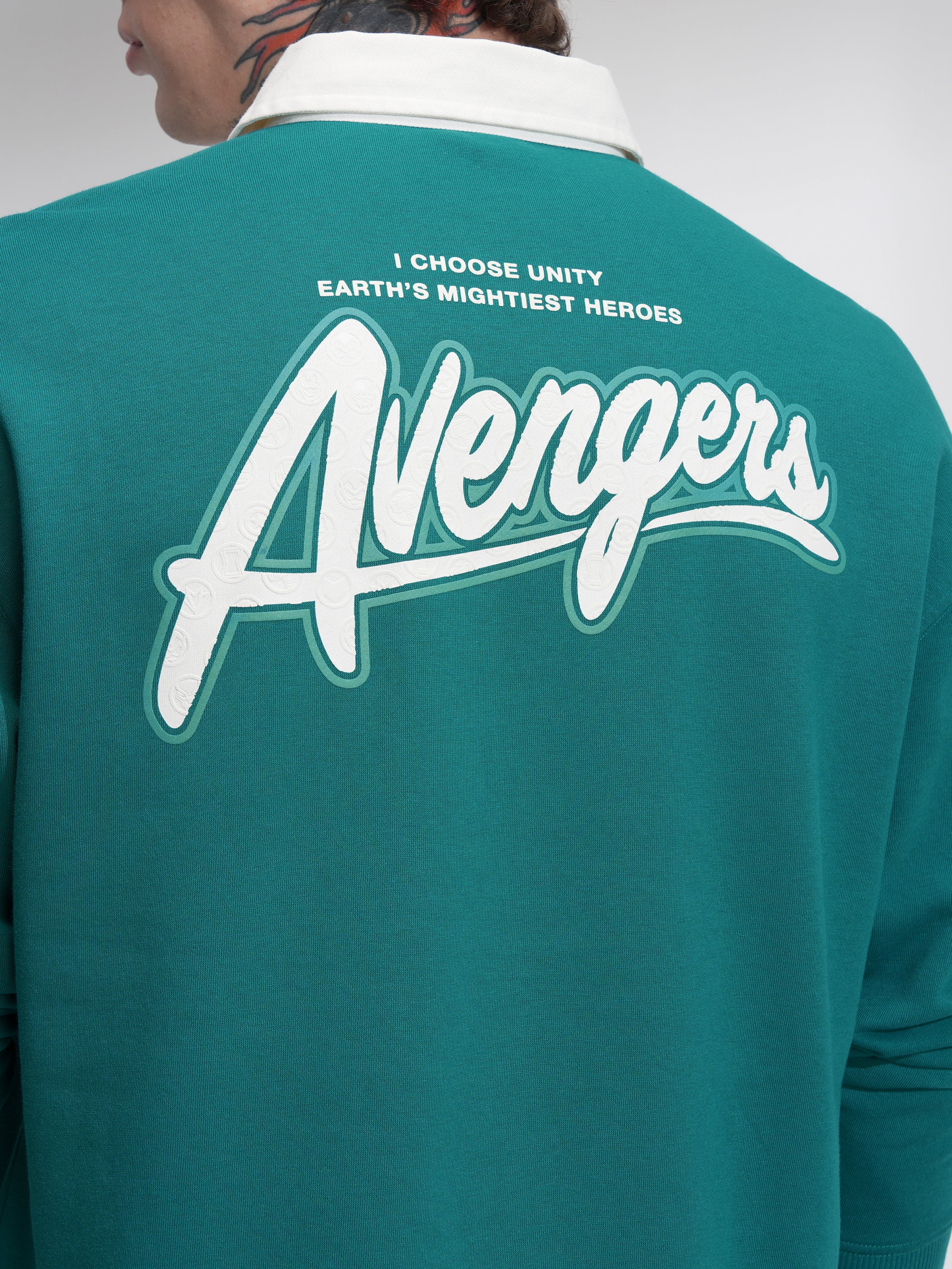 Marvel By Highlander Men Green Avengers Printed T-Shirt - Green - Image 7