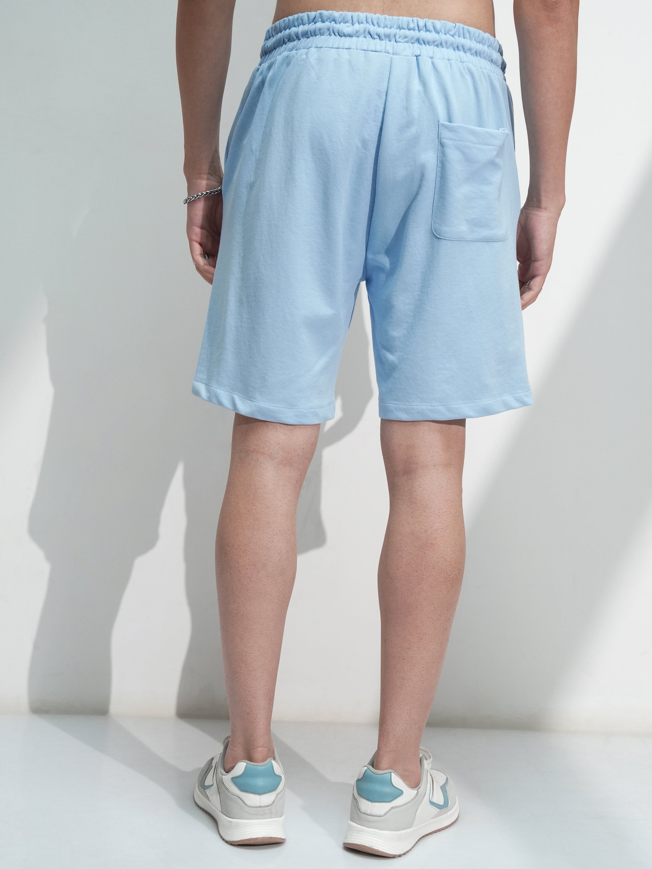 Marvel By Highlander Men Blue Venom Relaxed Fit Shorts - Blue - Image 3