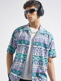 Highlander Men Multi Star Wars Printed Relaxed Fit Casual Shirt