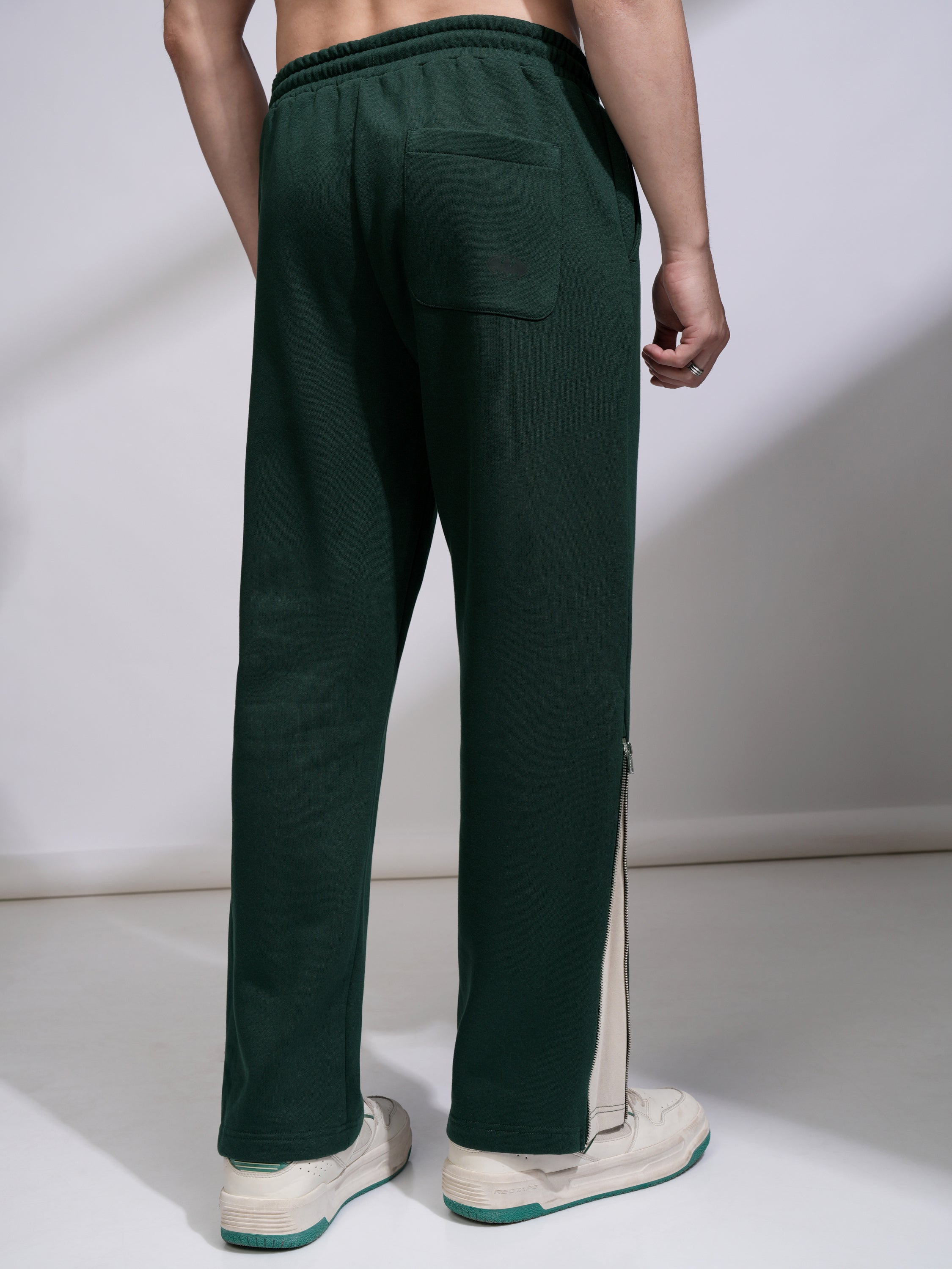 DC By Highlander Men Olive Batman Straight Fit Printed Track Pants - Olive - Image 3