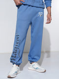 WB By Highlander Men Blue Harry Potter Straight Fit Printed Joggers - Blue - Image 1