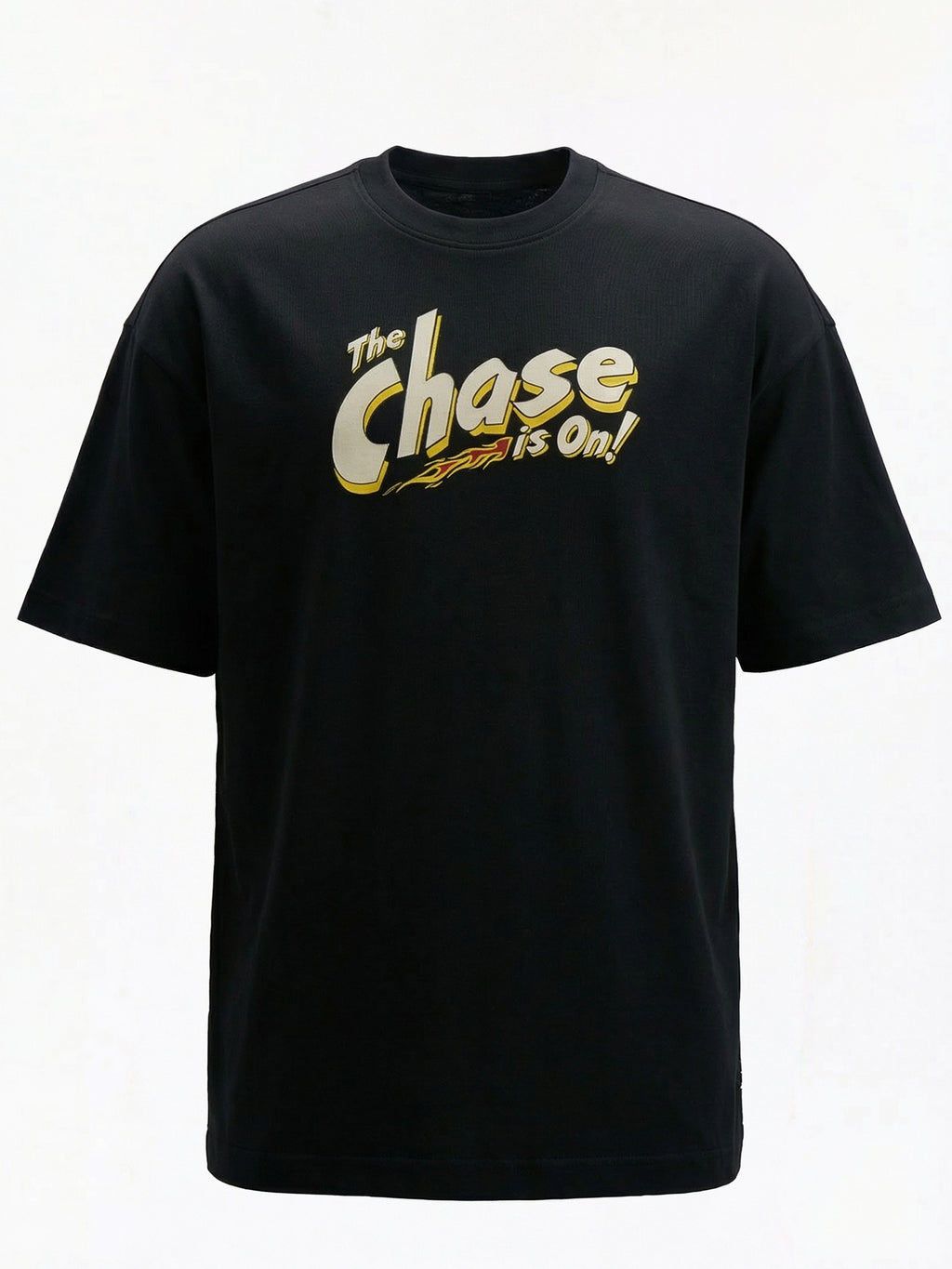 WB By Highlander Men Black Tom And Jerry Printed Round Neck T-Shirt - Black - Image 2
