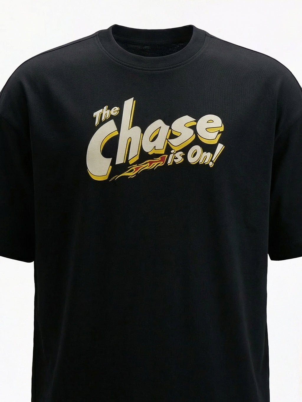 WB By Highlander Men Black Tom And Jerry Printed Round Neck T-Shirt - Black - Image 3