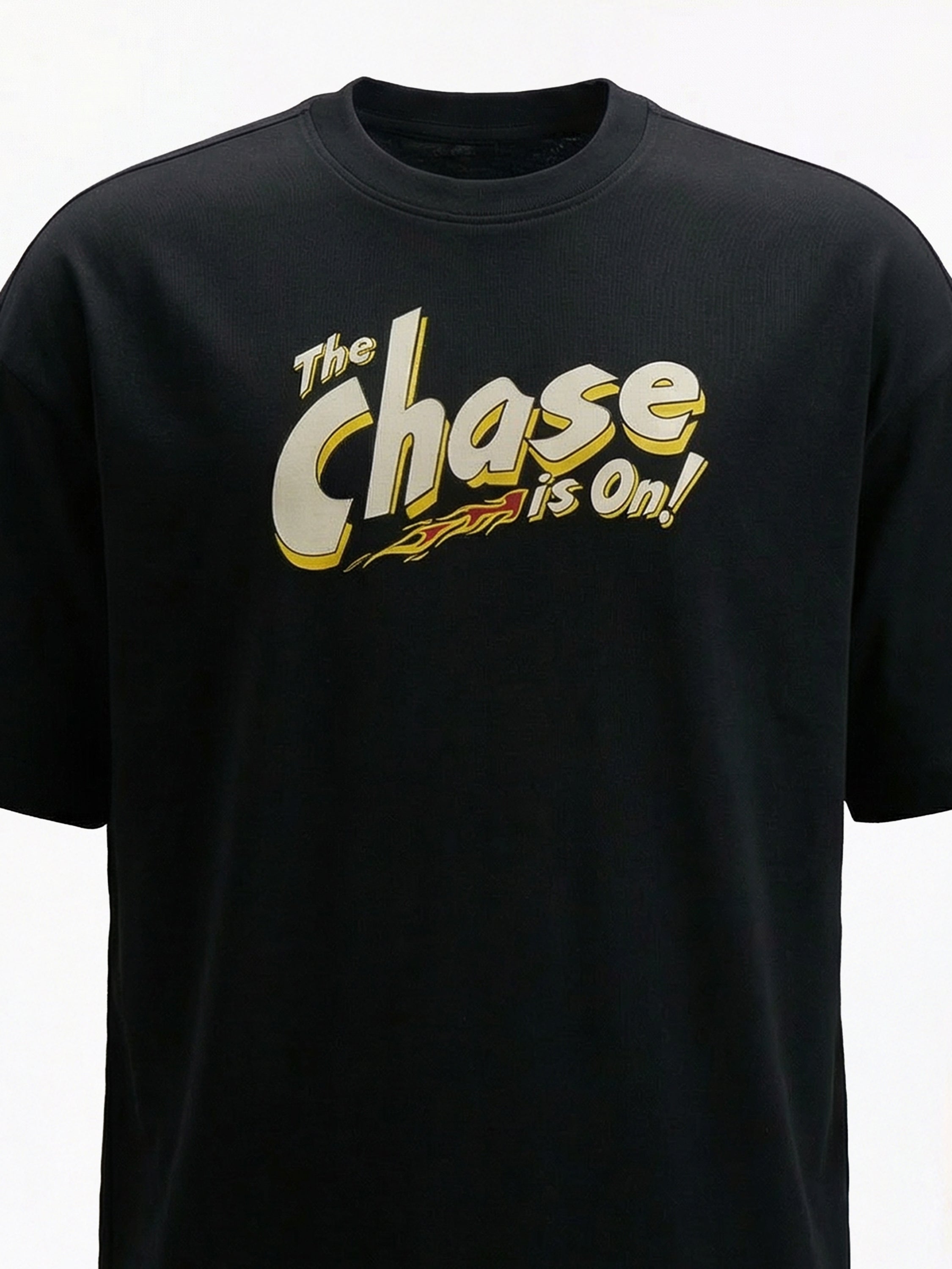 WB By Highlander Men Black Tom And Jerry Printed Round Neck T-Shirt - Black - Image 3