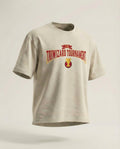 WB By Highlander Men Beige Hungarian Horntail Printed Round Neck T-Shirt - Beige - Image 1