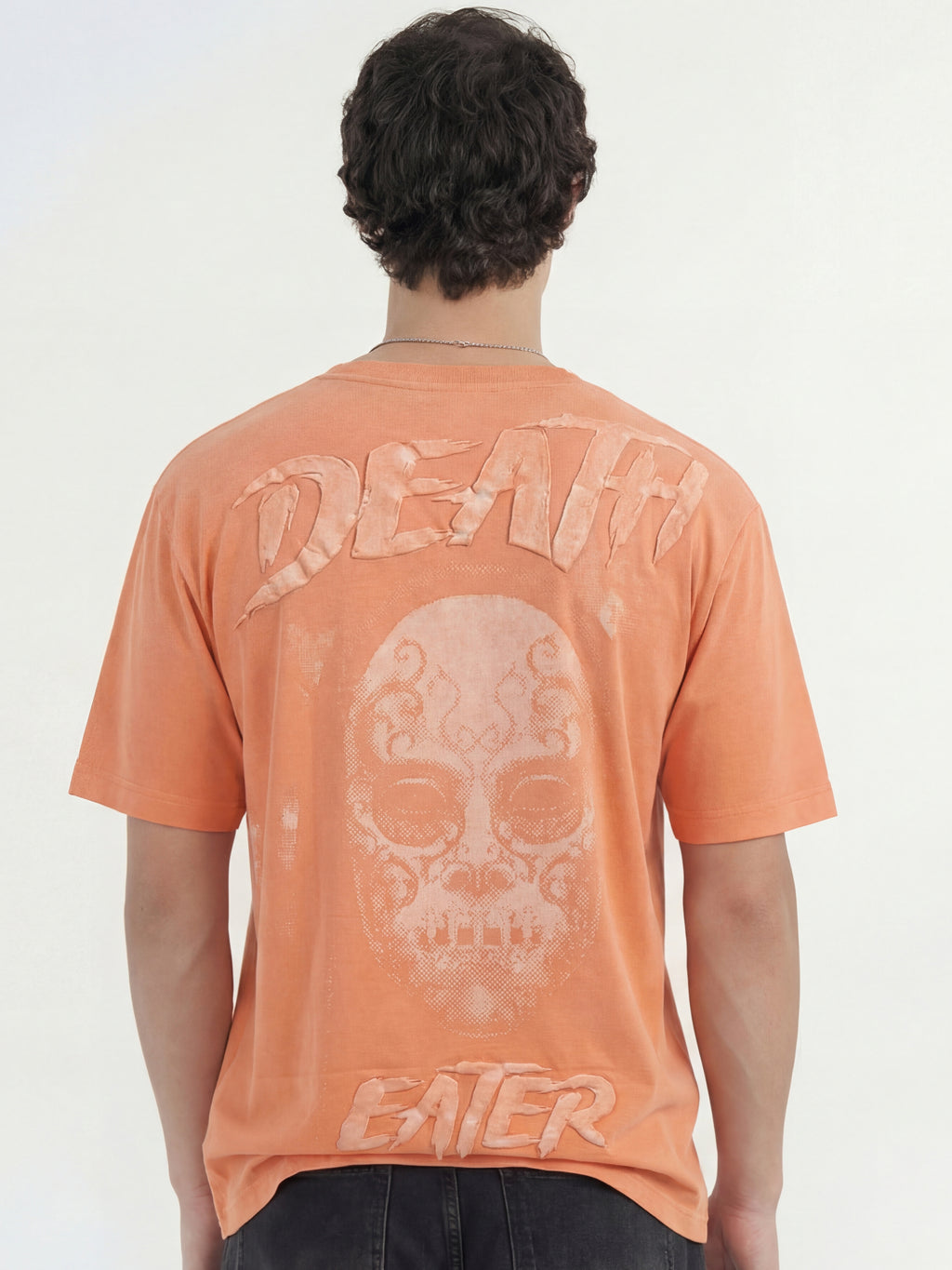WB By Highlander Men Orange Harry Potter Printed Round Neck T-Shirt - Orange - Image 4