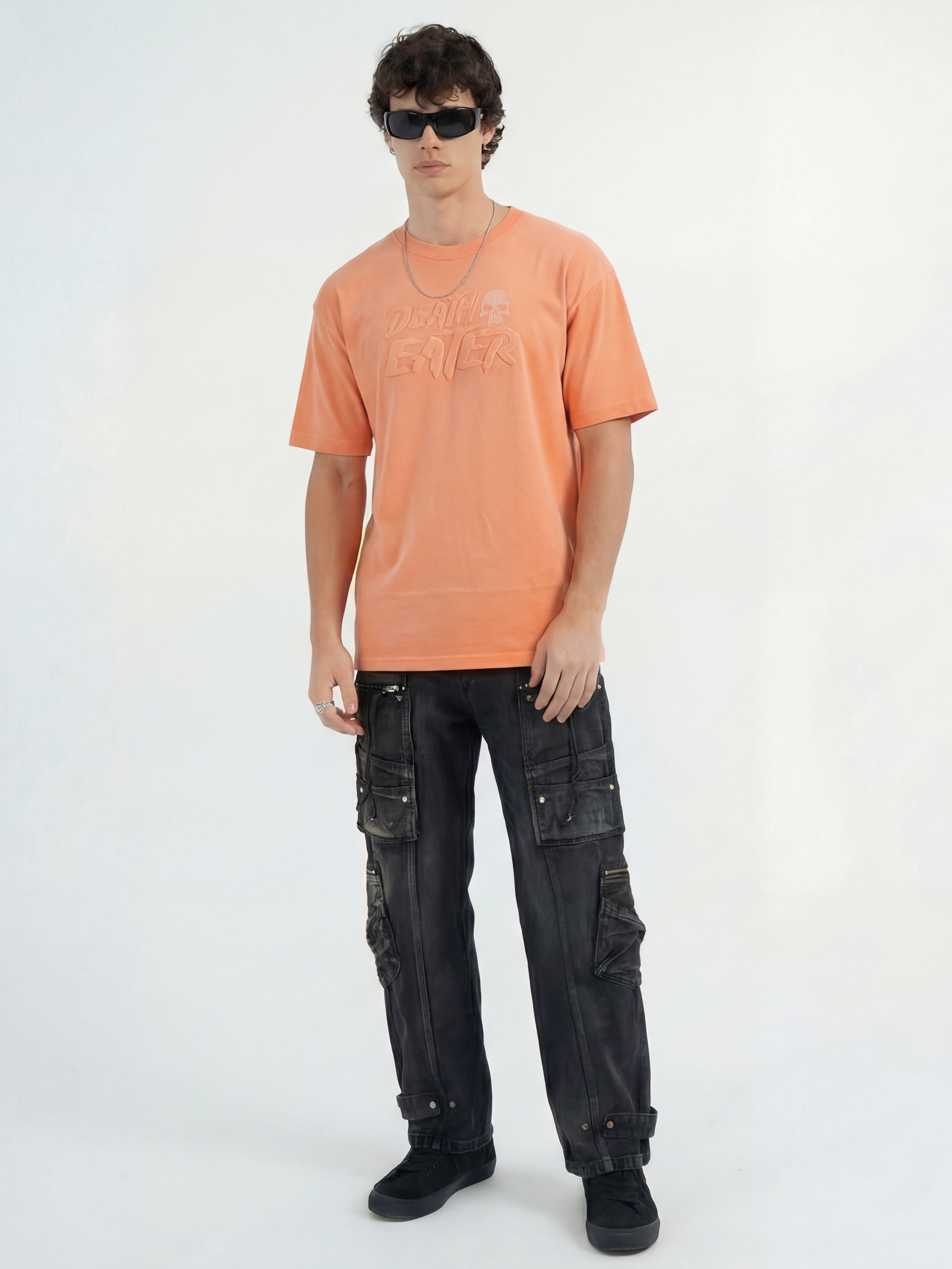 WB By Highlander Men Orange Harry Potter Printed Round Neck T-Shirt - Orange - Image 5