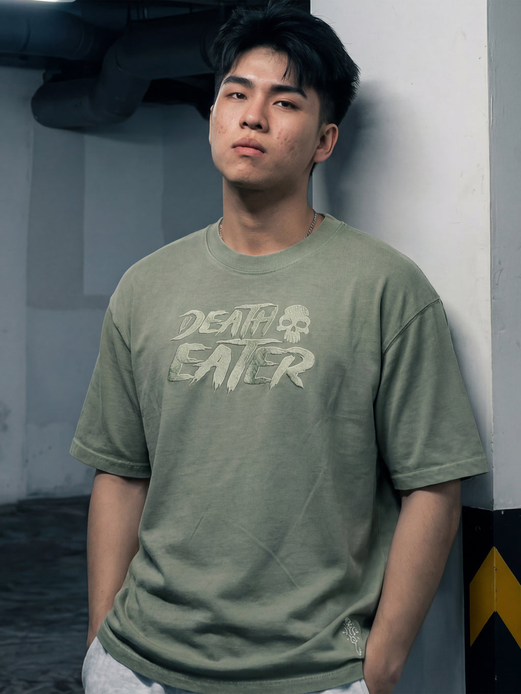 WB By Highlander Men Olive Harry Potter Printed Round Neck T-Shirt - Olive - Image 3