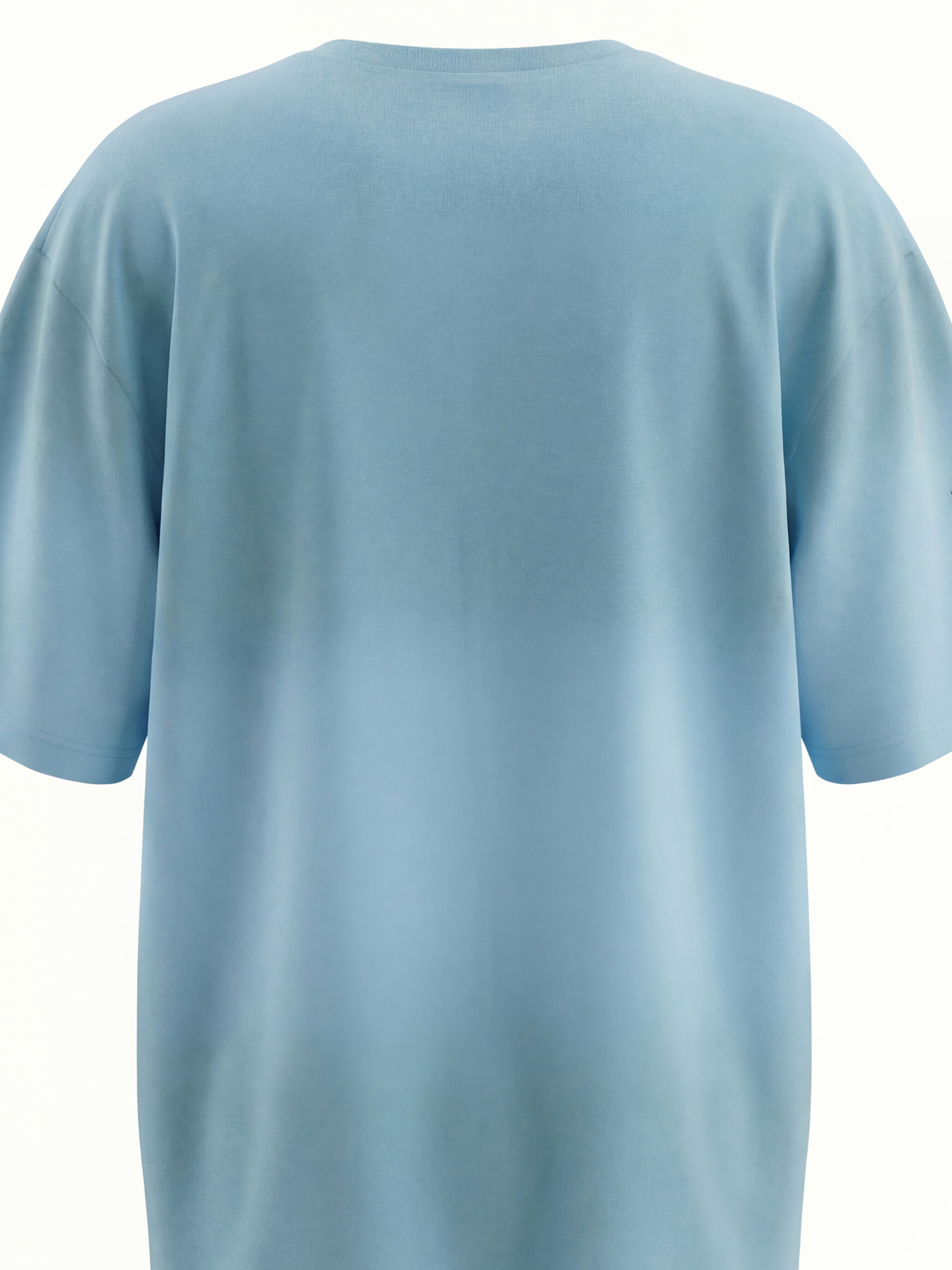 WB By Highlander Men Blue Harry Potter Printed Round Neck Oversized Fit T-Shirt - Blue - Image 2
