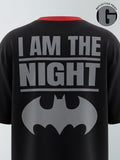 DC By Highlander Men Black Batman Printed Round Neck T-Shirt - Black - Image 1