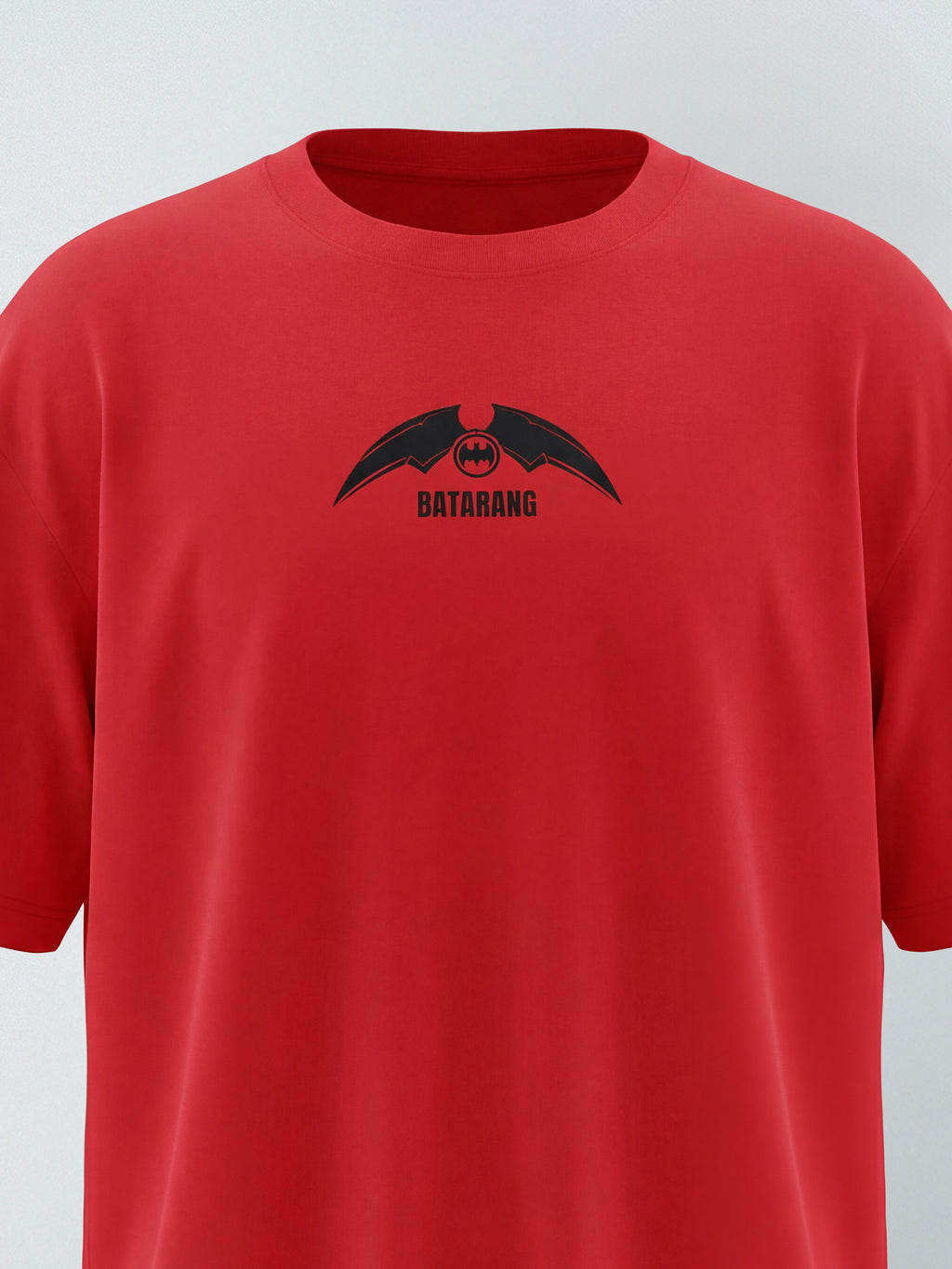 DC By Highlander Men Black Batman Printed Round Neck T-Shirt - Black - Image 3