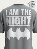 DC By Highlander Men Black Batman Printed Round Neck T-Shirt - Black - Image 1