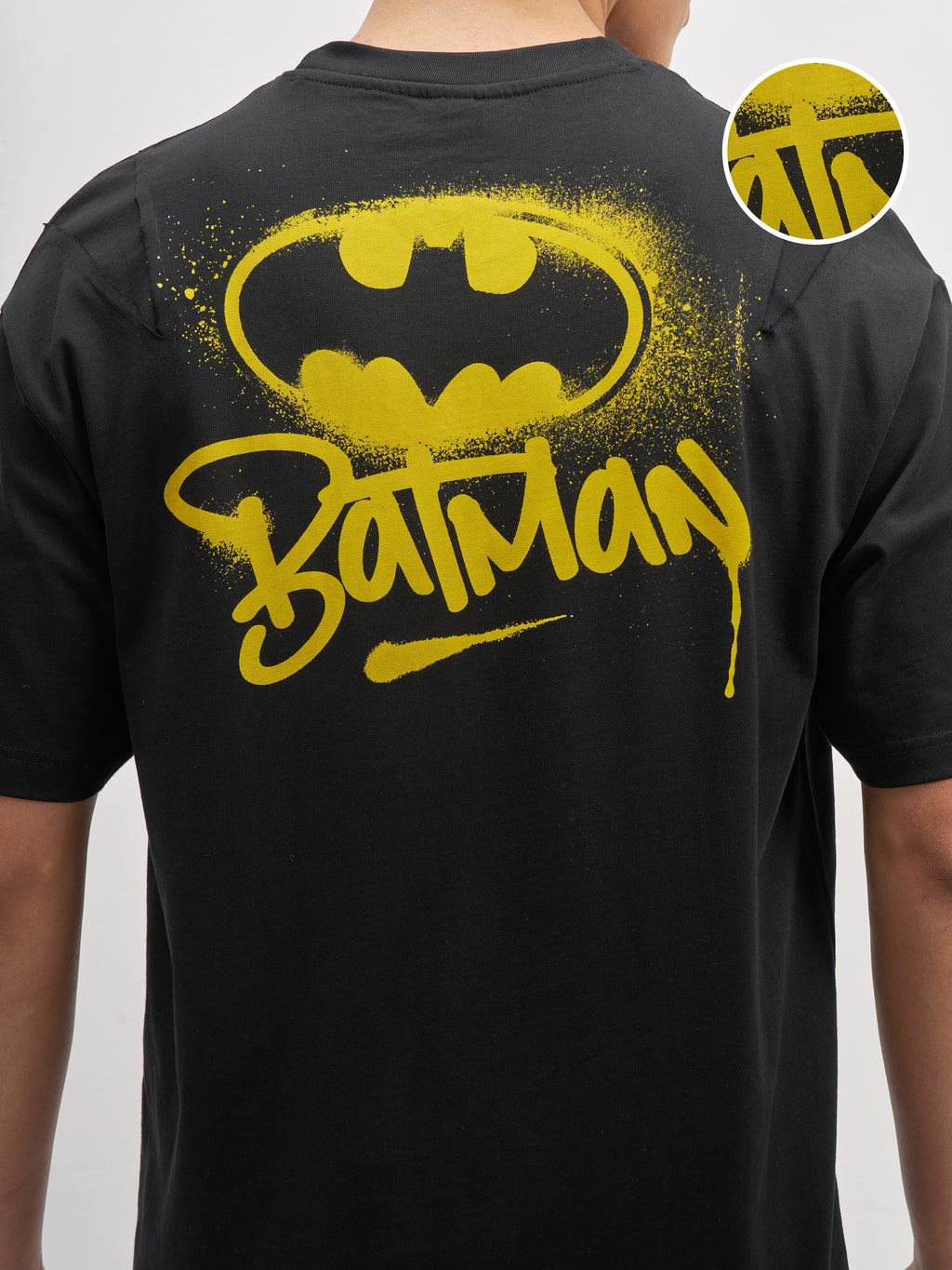 Dc By Highlander Men Black Printed Round Neck T-Shirt - Black - Image 5