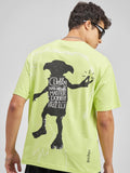 WB By Highlander Men Green Harry Potter Embroidered Round Neck T-Shirt - Green - Image 1