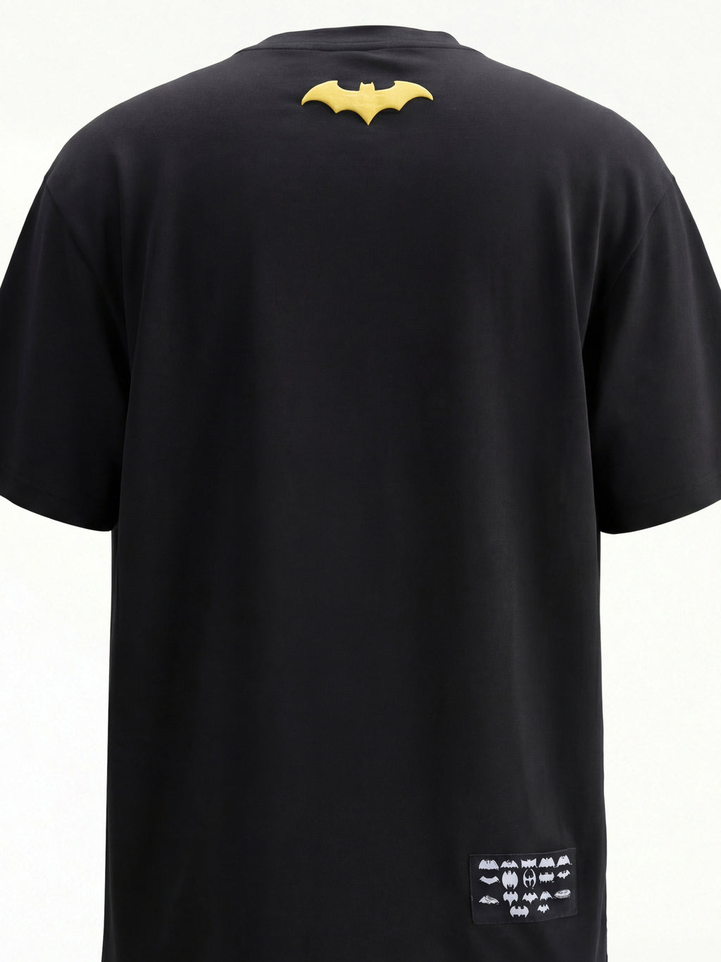 DC By Highlander Men Black Batman Printed Round Neck T-Shirt - Black - Image 2