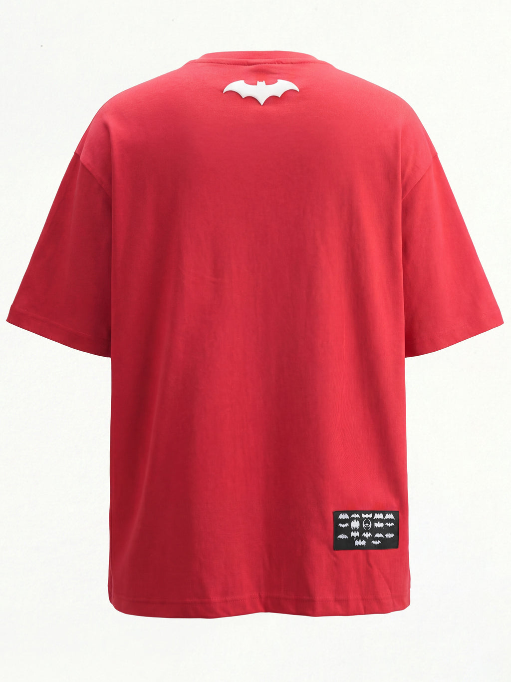 DC By Highlander Men Red Batman Printed Round Neck T-Shirt - Red - Image 9