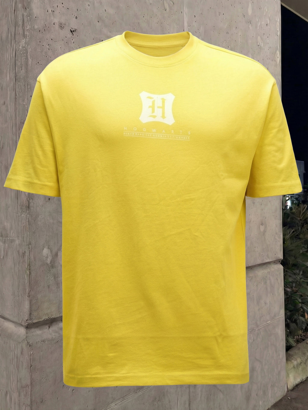 WB By Highlander Men Yellow Harry Potter Printed Round Neck T-Shirt - Yellow - Image 8
