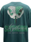 WB By Highlander Men Green Harry Potter Printed Round Neck T-Shirt - Green - Image 1
