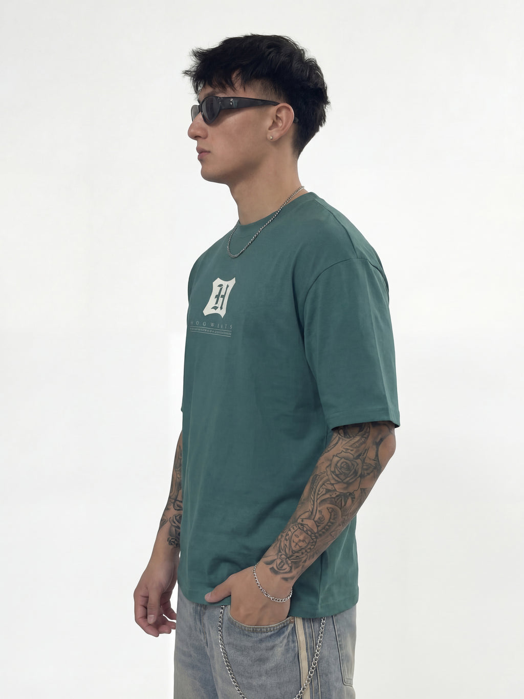 WB By Highlander Men Green Harry Potter Printed Round Neck T-Shirt - Green - Image 6