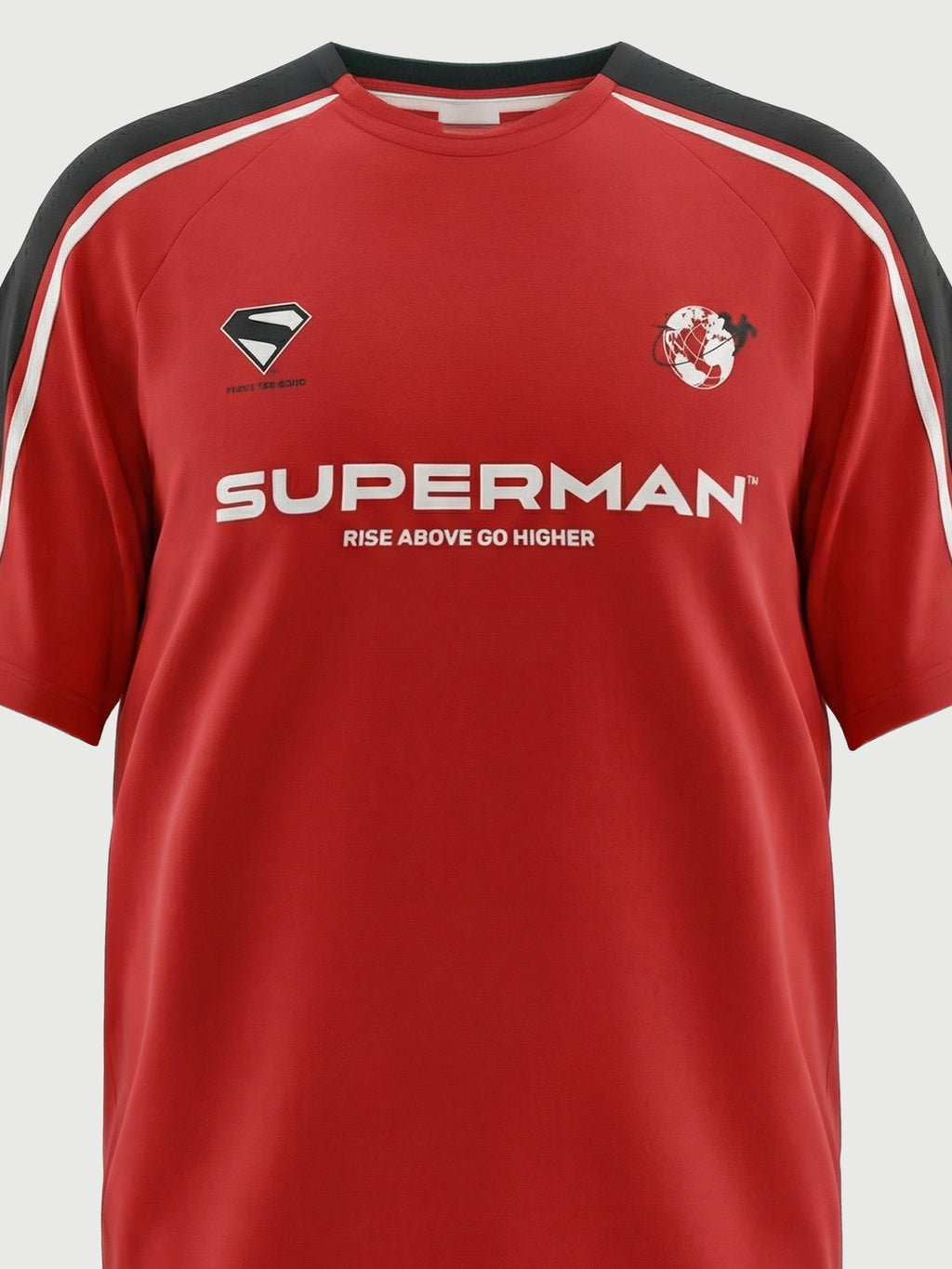 DC By Highlander Men Red Superman Printed Round Neck T-Shirt - Red - Image 9
