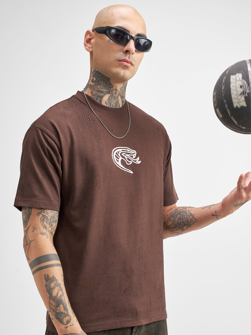 WB By Highlander Men Brown Harry Potter Printed Round Neck T-Shirt - Brown - Image 6