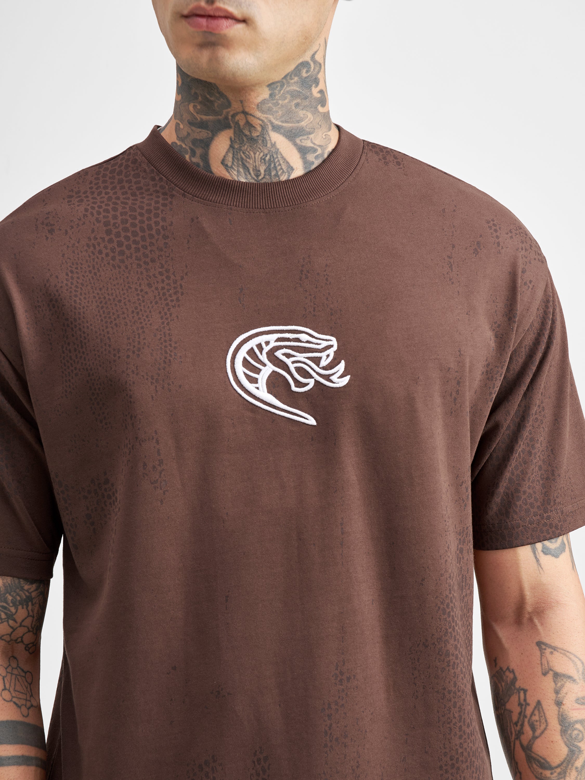 WB By Highlander Men Brown Harry Potter Printed Round Neck T-Shirt - Brown - Image 7
