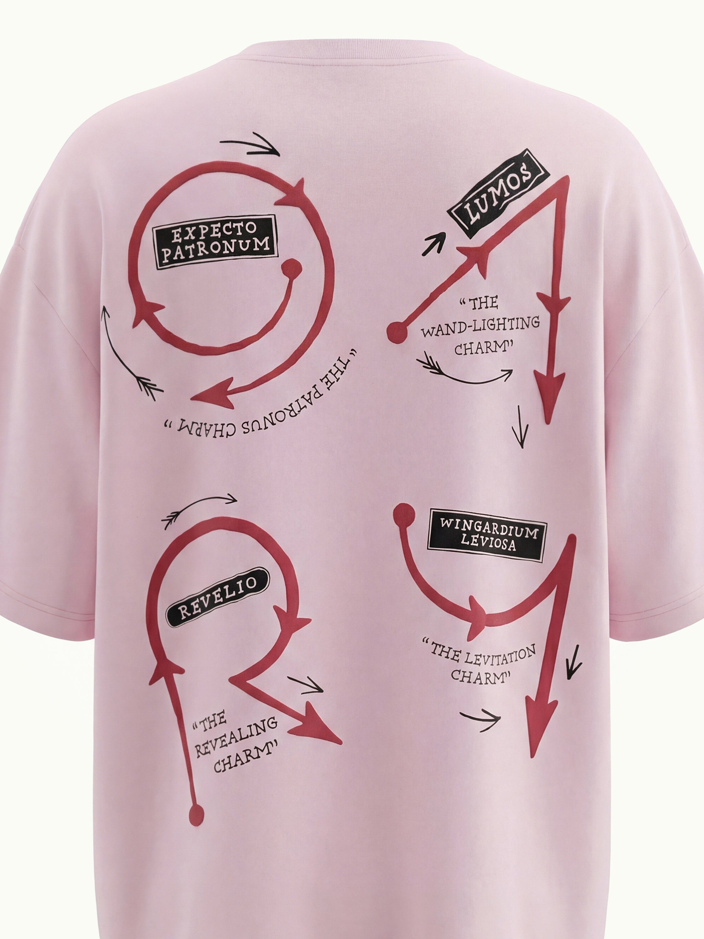 WB By Highlander Men Pink Harry Potter Printed Round Neck T-Shirt - Pink - Image 1