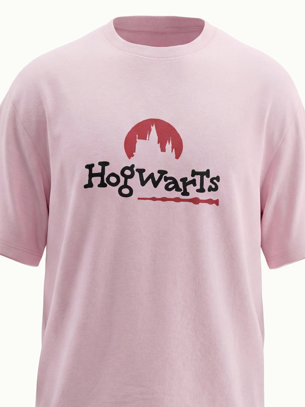 WB By Highlander Men Pink Harry Potter Printed Round Neck T-Shirt - Pink - Image 2