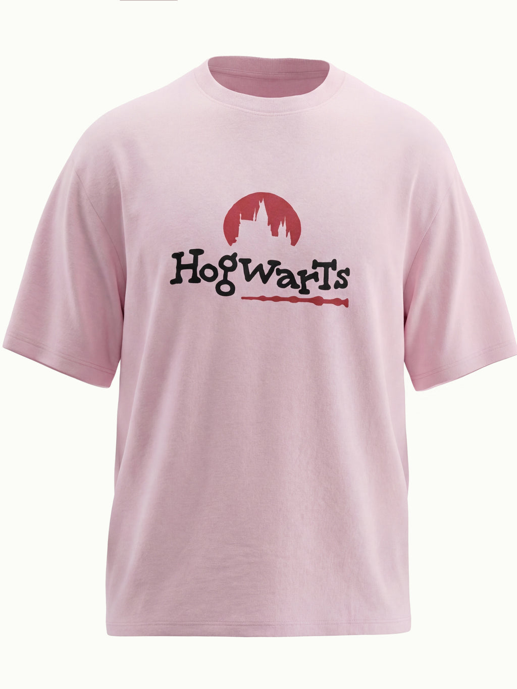 WB By Highlander Men Pink Harry Potter Printed Round Neck T-Shirt - Pink - Image 8