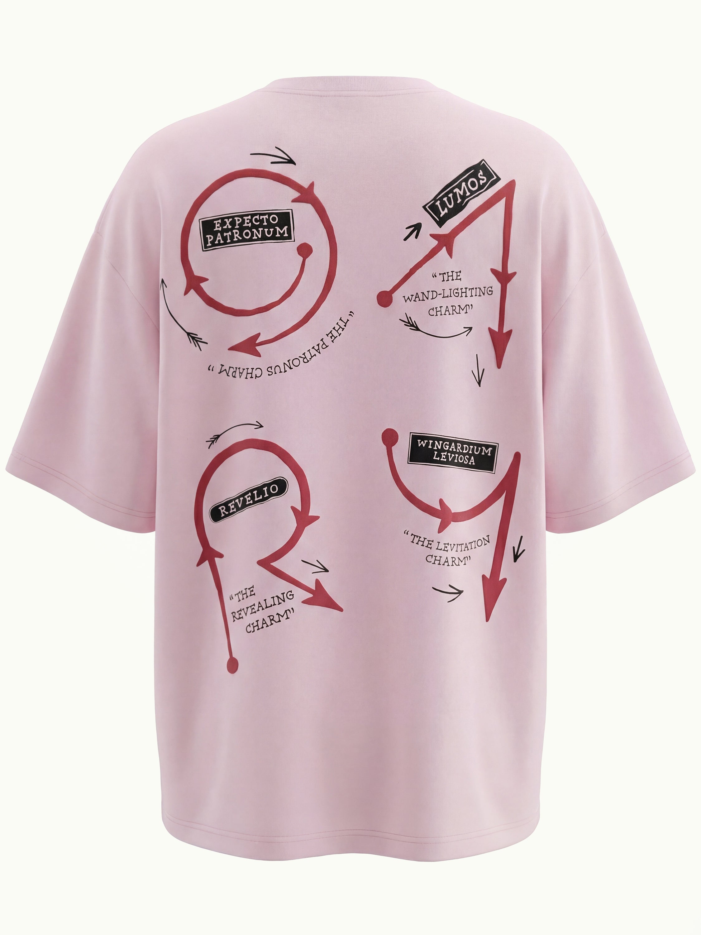 WB By Highlander Men Pink Harry Potter Printed Round Neck T-Shirt - Pink - Image 9